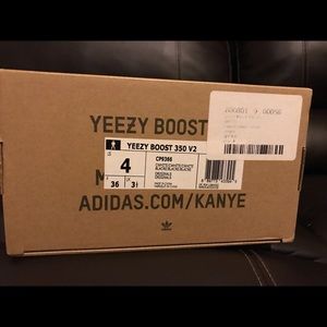 Adidas Yeezy Boost 350 V2 
“Triple White”